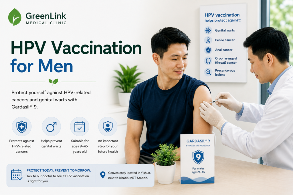 greenlink hpv vaccine men