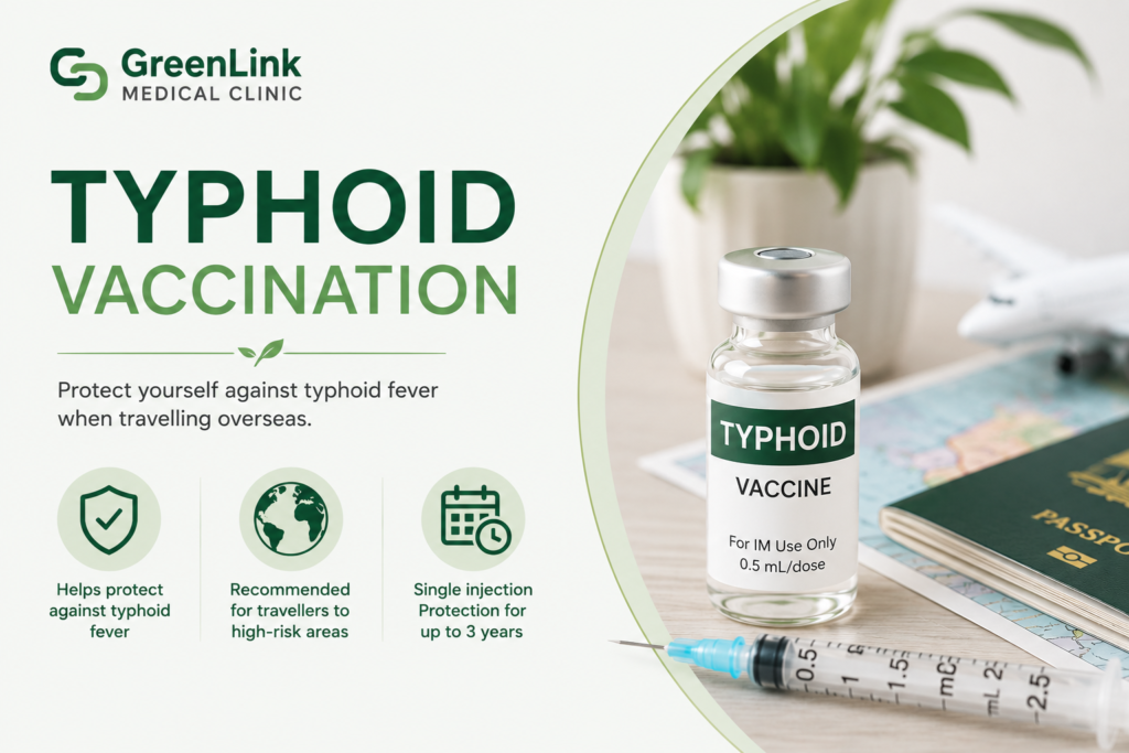 greenlink tyhoid vaccine